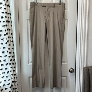 Men's Axist dress pants trousers slacks light tan